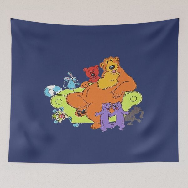 Item preview, Family Bear in the Big Blue House90 designed and sold by GerardTremblay.