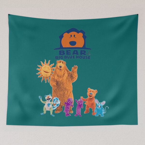 Item preview, Family Bear in the Big Blue House104 designed and sold by GerardTremblay.
