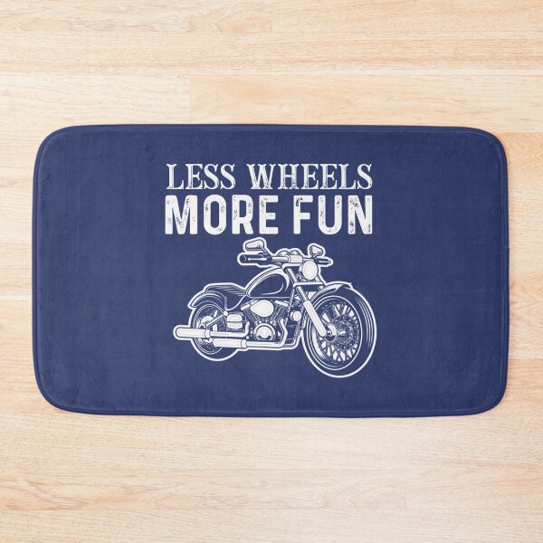 Item preview, LESS WHEELS MORE FUN   MOTORBIKE201 designed and sold by GerardTremblay.