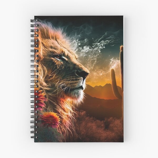 Item preview, Roaring Majesty: The Powerful and Loyal Lion of the Desert designed and sold by McGee-Artistry.