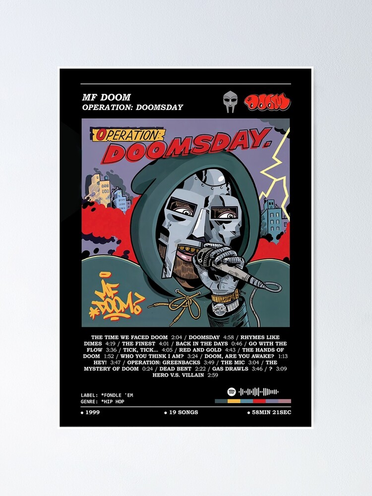 MF doom 80s - Mf Doom - Posters and Art Prints