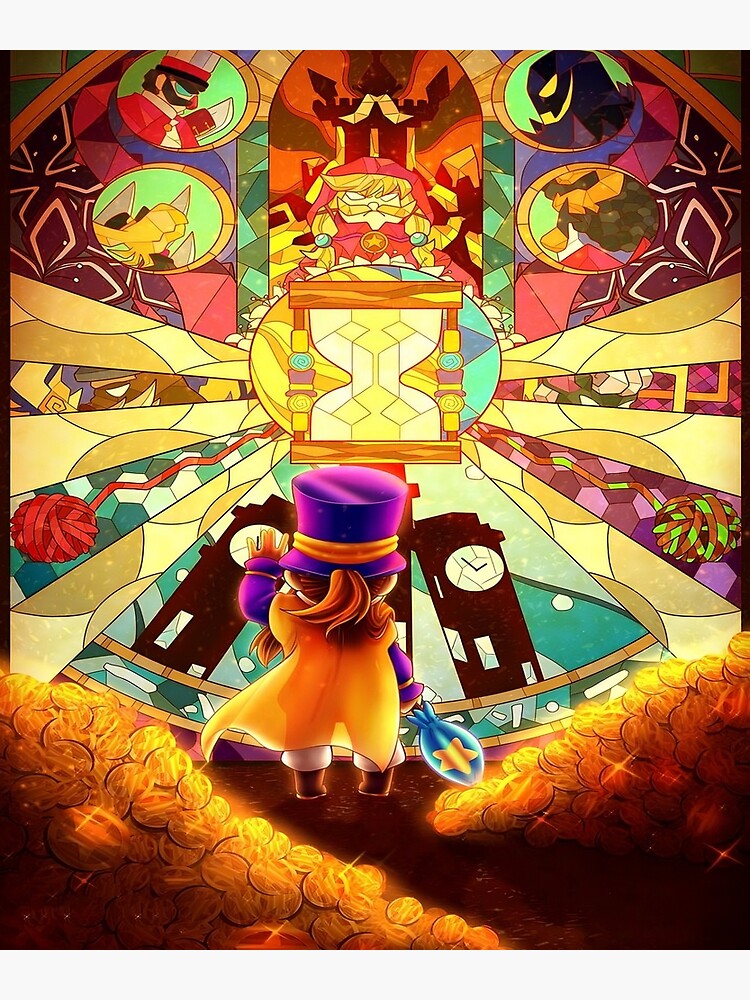 a hat in time Poster for Sale by mallaksobek