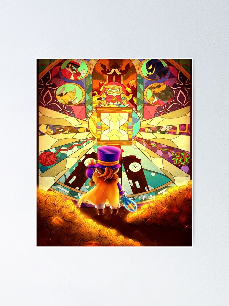 a hat in time Poster for Sale by mallaksobek