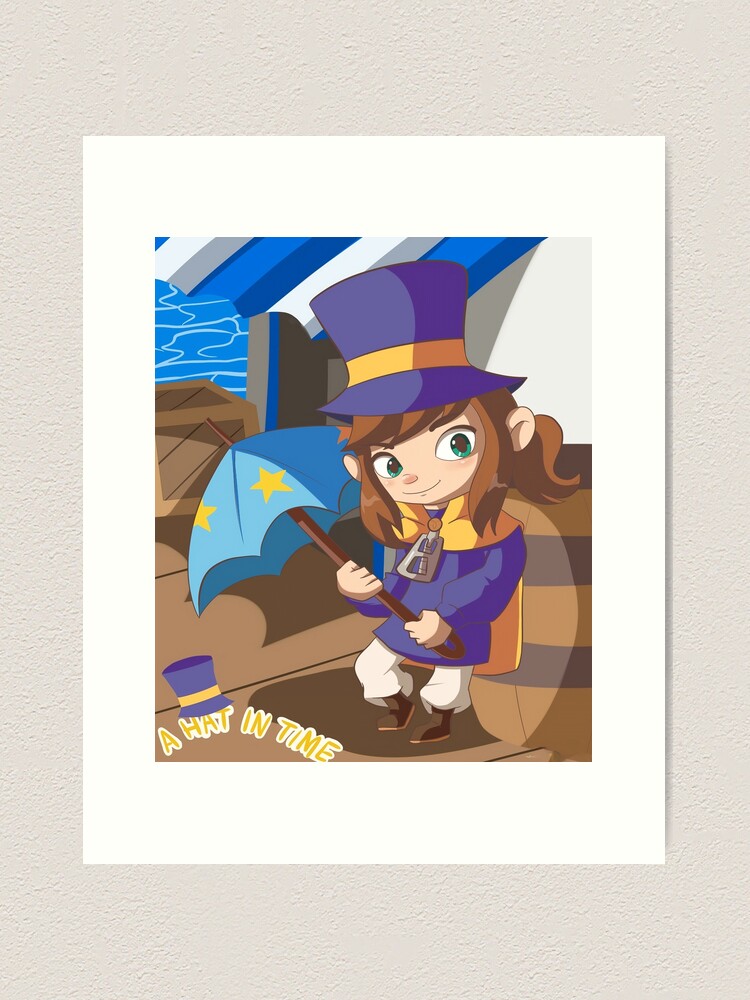 a hat in time Poster for Sale by mallaksobek