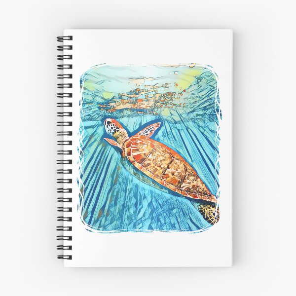 Item preview, Shimmering Sea Turtle In Blue Ocean designed and sold by Heathermarie321.