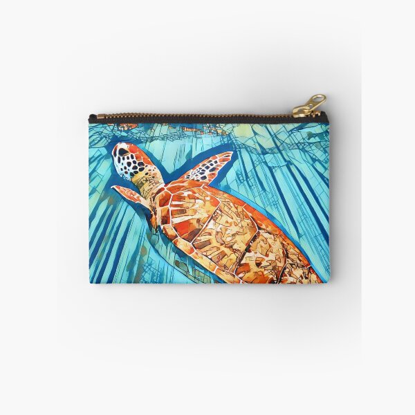 Item preview, Shimmering Sea Turtle In Blue Ocean designed and sold by Heathermarie321.