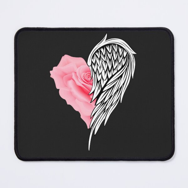 Item preview, Roses and Angel Wings designed and sold by BakaDoodles.
