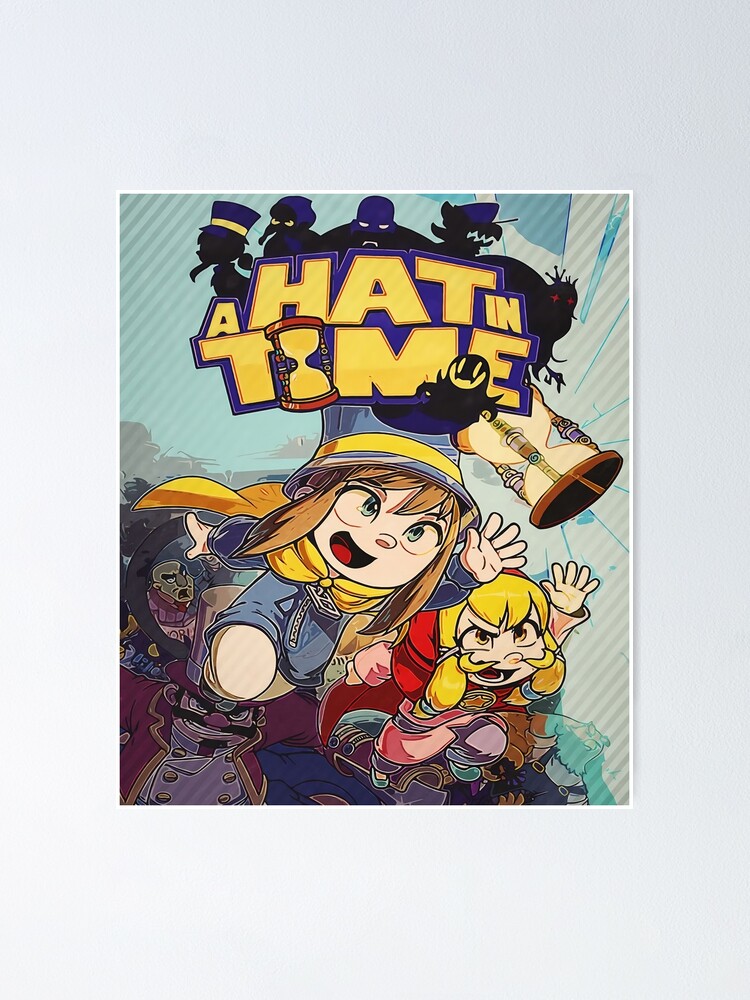 a hat in time video game art Art Print for Sale by mallaksobek