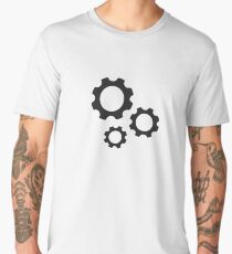 Cogs vector Men's Premium T-Shirt
