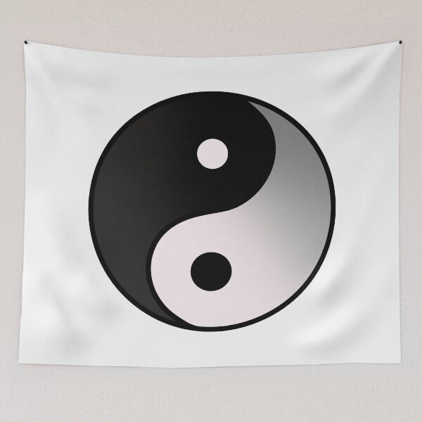 Item preview, Black & White Gradient Yin Yang designed and sold by rkenefick33.