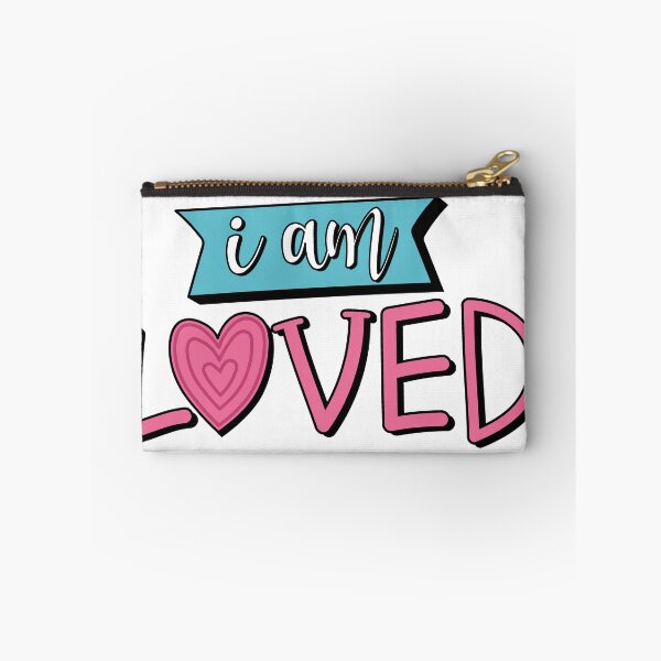 Item preview, I AM Loved positive affirmation  designed and sold by Blaknbloo.