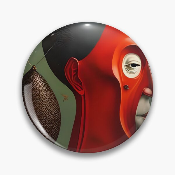 Item preview, Insect Infested - A Surreal Portrait of a Man with a Severe Countenance designed and sold by GalihDA.