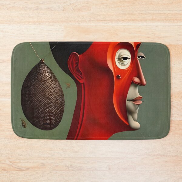 Item preview, Insect Infested - A Surreal Portrait of a Man with a Severe Countenance designed and sold by GalihDA.