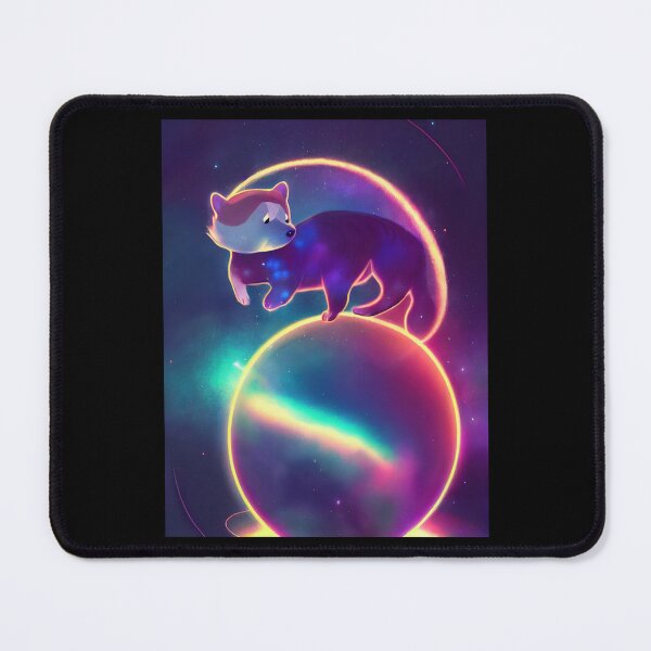 Item preview, Purple Bear in colorful space160 designed and sold by GerardTremblay.
