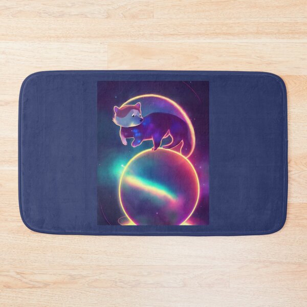 Item preview, Purple Bear in colorful space160 designed and sold by GerardTremblay.