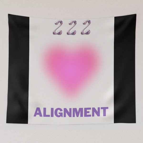 Item preview, 222 ANGEL NUMBER AURA HEART designed and sold by DiscoVibes.