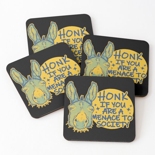 Item preview, HONK If You Are A Menace designed and sold by MajesticMule.