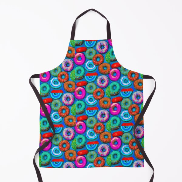 Item preview, Colorful Donuts Teal designed and sold by blakcirclegirl.