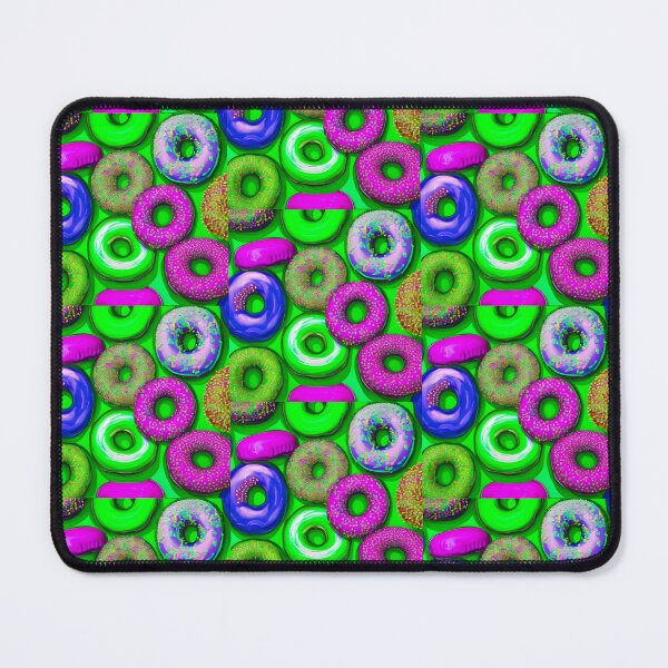 Item preview, Colorful Donuts Green designed and sold by blakcirclegirl.