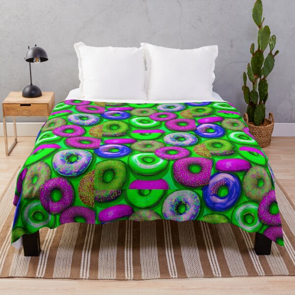 Item preview, Colorful Donuts Green designed and sold by blakcirclegirl.