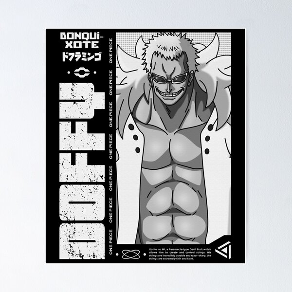 Fujitora - One Piece v.3 white version Poster for Sale by Geonime