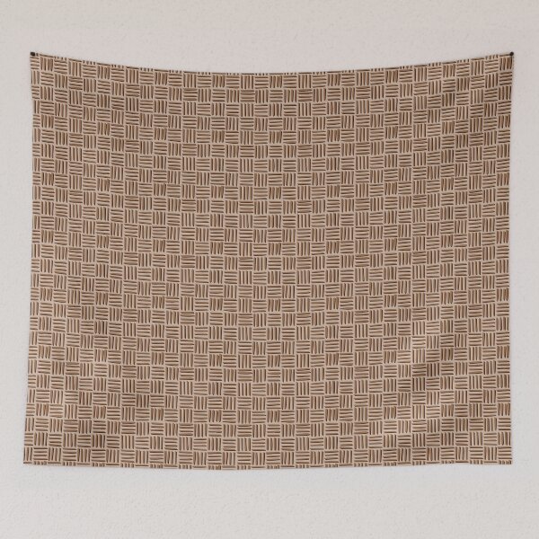 Item preview, Brush Stoke Basket Weave Earth Tones Chocolate Coffee Brown Tan  designed and sold by LoreliDesigns.