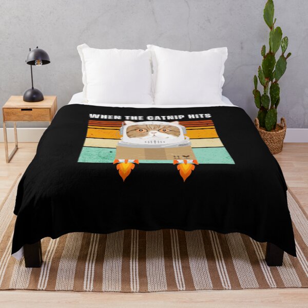 Item preview, Blast Off! When the catnip hits. designed and sold by PathwayOfColour.