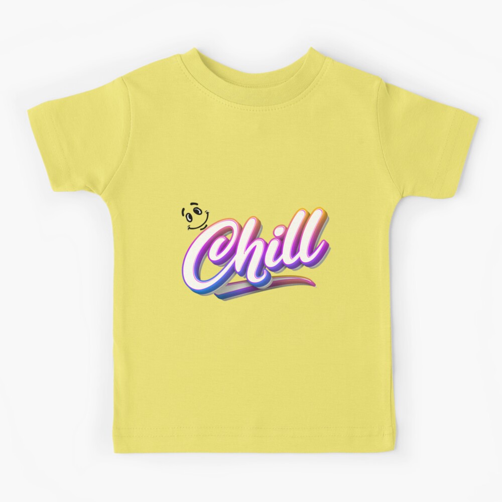 ROBLOX CHILL FACE' Kids' T-Shirt