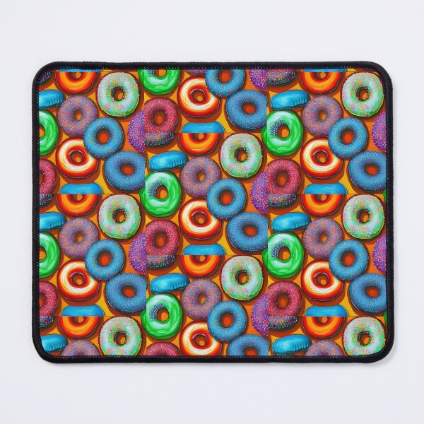Item preview, Colorful Donuts Orange designed and sold by blakcirclegirl.