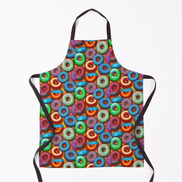 Item preview, Colorful Donuts Orange designed and sold by blakcirclegirl.