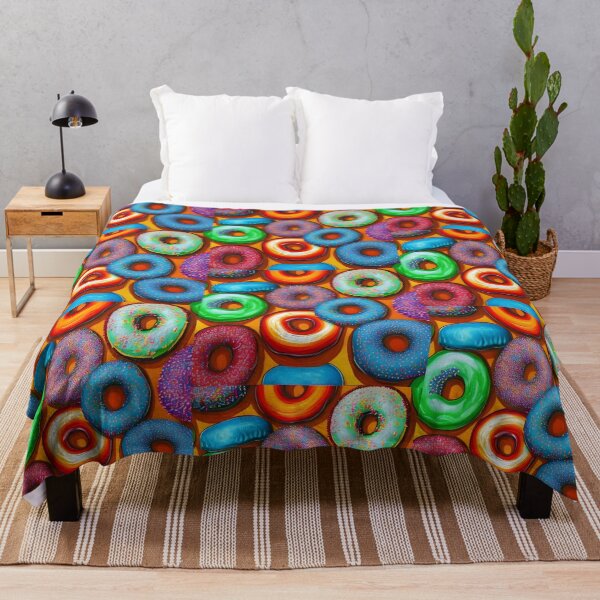 Item preview, Colorful Donuts Orange designed and sold by blakcirclegirl.