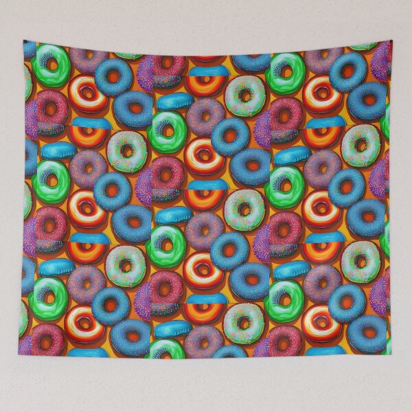 Item preview, Colorful Donuts Orange designed and sold by blakcirclegirl.