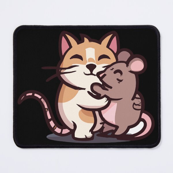 Item preview, From Foes to Friends: The Surprising Bond Between a Cat and Rat designed and sold by Colorful Dreams.