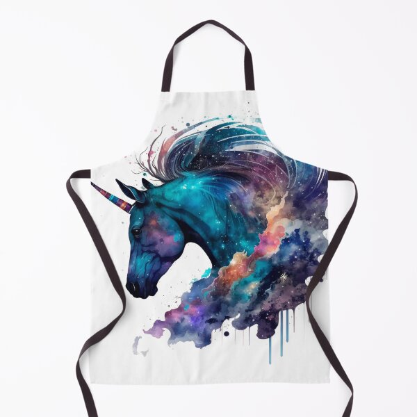 Item preview, Cosmic watercolor unic #59 unicorn designed and sold by LaElee.