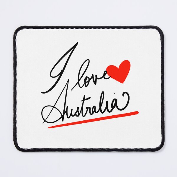 Item preview, I love Australia designed and sold by Thecolourwheel.