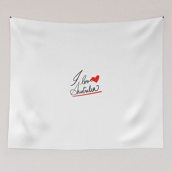 Item preview, I love Australia  designed and sold by Thecolourwheel.