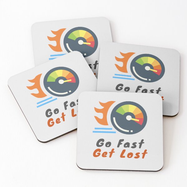Item preview, Go Fast Get Lost designed and sold by AzlanStudio.