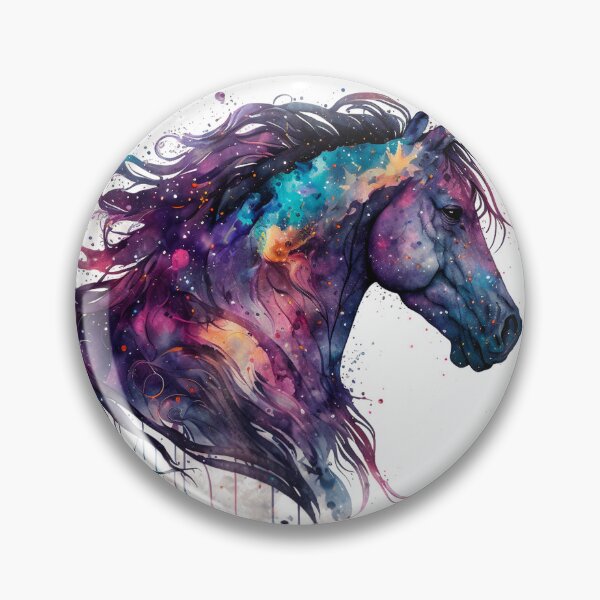 Artikelvorschau, Cosmic watercolor unic #60 unicorn entworfen und verkauft von LaElee.