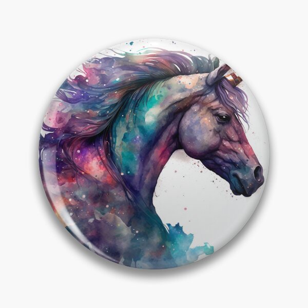 Artikelvorschau, Cosmic watercolor unic #63 unicorn entworfen und verkauft von LaElee.