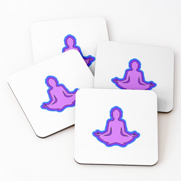 Item preview, Copy of Gradient Yoga Silhouette - Lotus Pose designed and sold by rkenefick33.