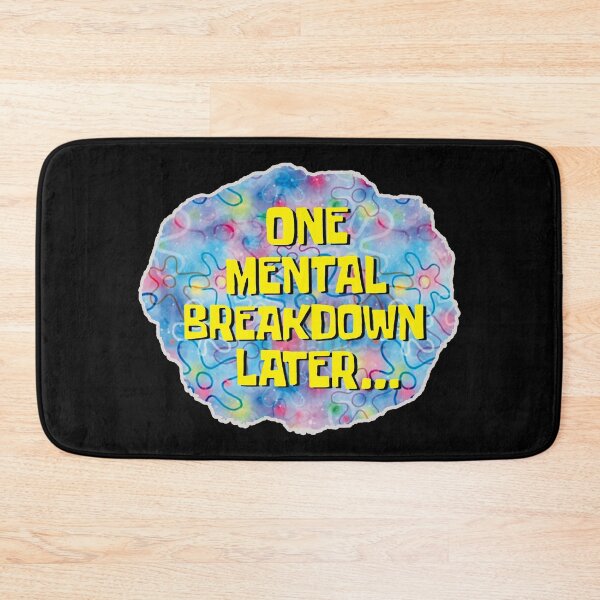 Item preview, One Mental Breakdown Later Bikini Bottom Flowers designed and sold by merorangampo77.