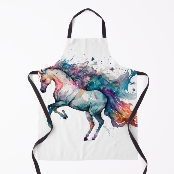 Item preview, Cosmic watercolor unic #65 unicorn designed and sold by LaElee.