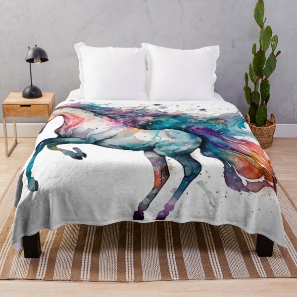 Item preview, Cosmic watercolor unic #65 unicorn designed and sold by LaElee.