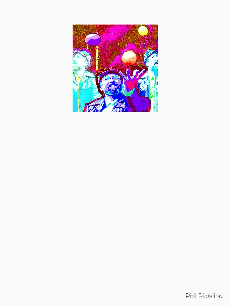 Thumbnail 3 of 3, Fitted T-Shirt, Post Relevant Podcast mini psyche host designed and sold by Artron888.