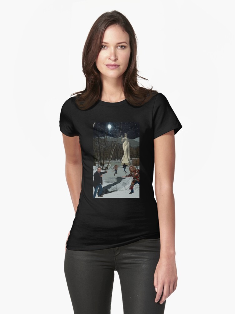 Thumbnail 1 of 3, Fitted T-Shirt, The Temple of Diana from Post Relevant Podcast episode 9 designed and sold by Artron888.