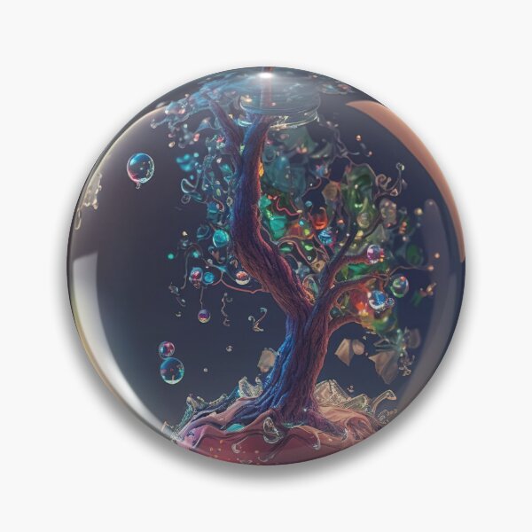 Item preview, An apple made of glass with a tiny fantasy world inside 1 designed and sold by jetaiart.