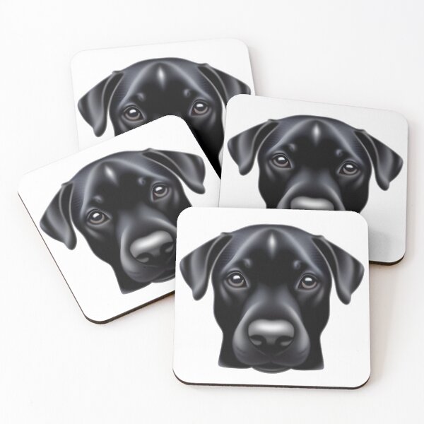 Item preview, ¡Este cachorrito me ha robado el corazón! ¡Creo que es el cachorro labrador negro más lindo que existe! designed and sold by TeamKC.