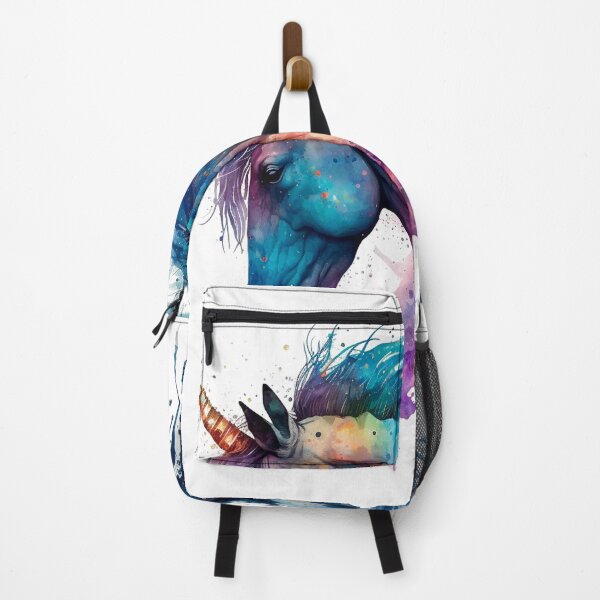 Item preview, Cosmic watercolor unic #70 unicorn designed and sold by LaElee.