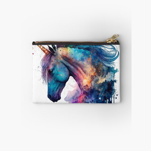 Item preview, Cosmic watercolor unic #70 unicorn designed and sold by LaElee.