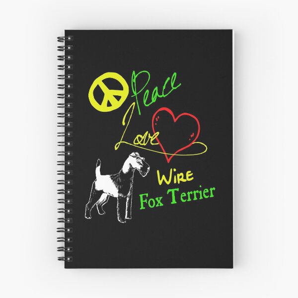 Item preview, Peace, Love, Wire Fox Terrier designed and sold by stuch75.